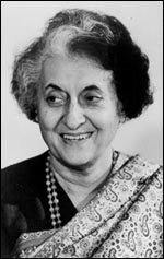 indra gandhi